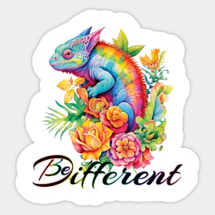 Be Different Sticker